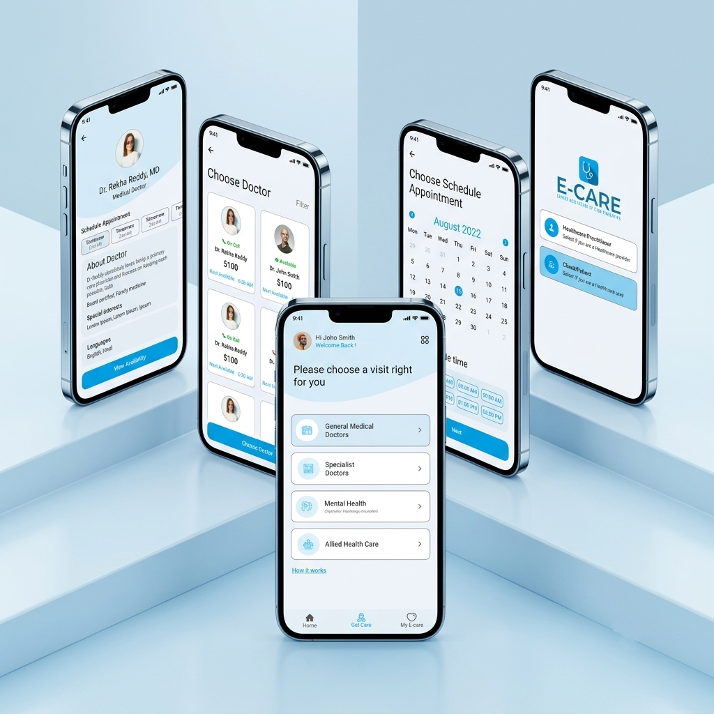 E-Care Telemedicine App