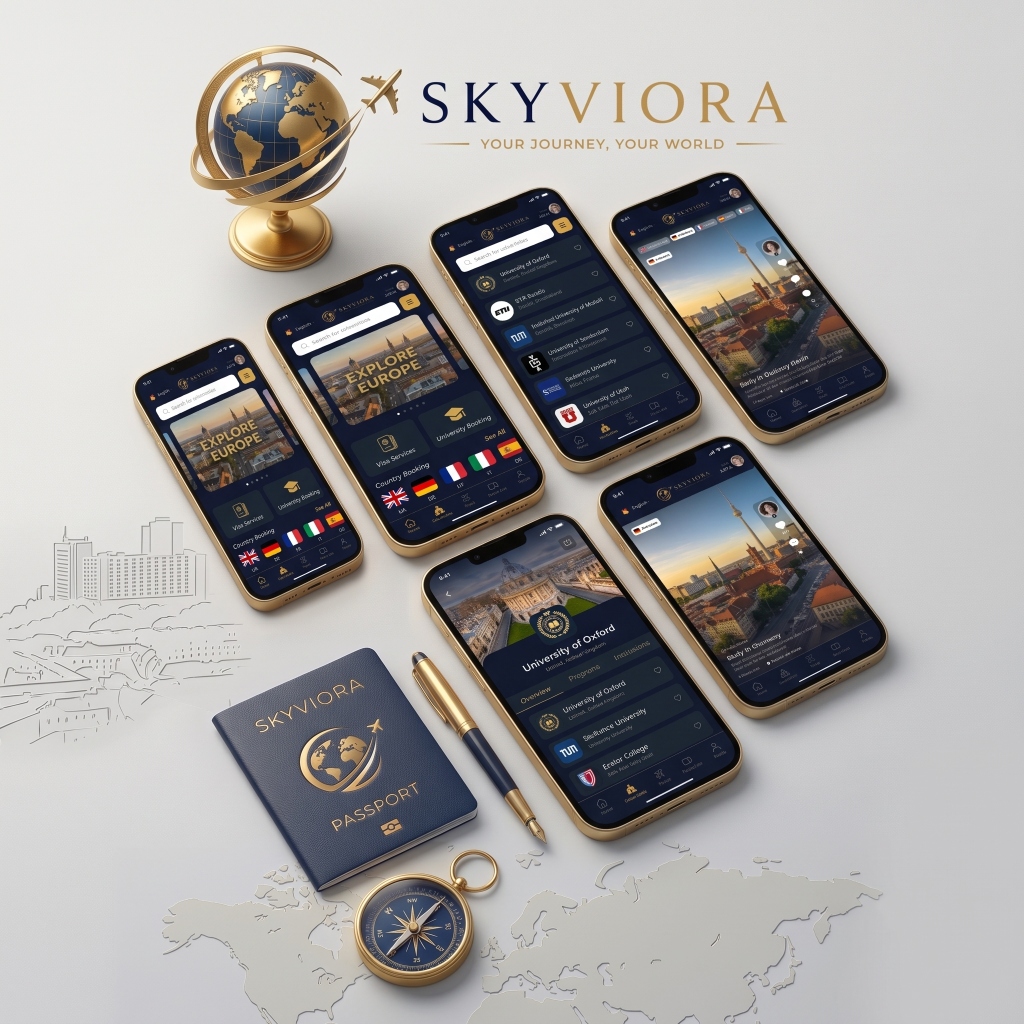 Skyviora Study Abroad App