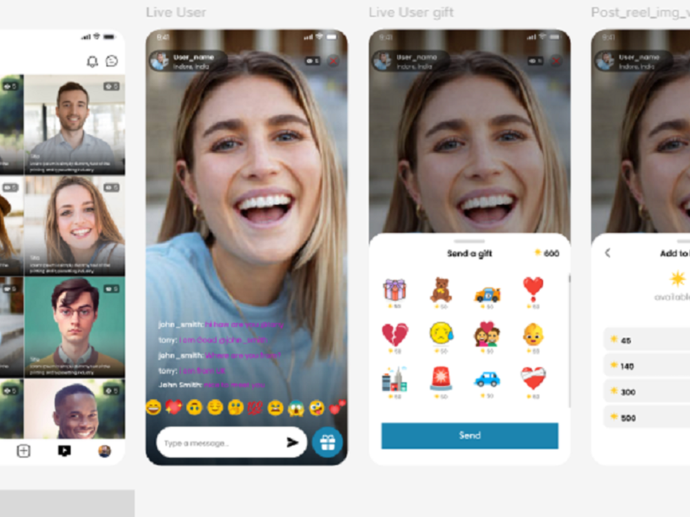 Social Media Mini App