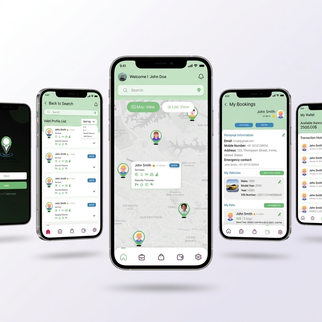 Valet A Day Concierge Parking App